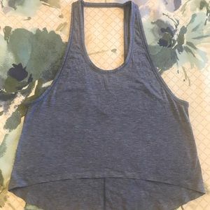 Heathered Blue Lululemon Top